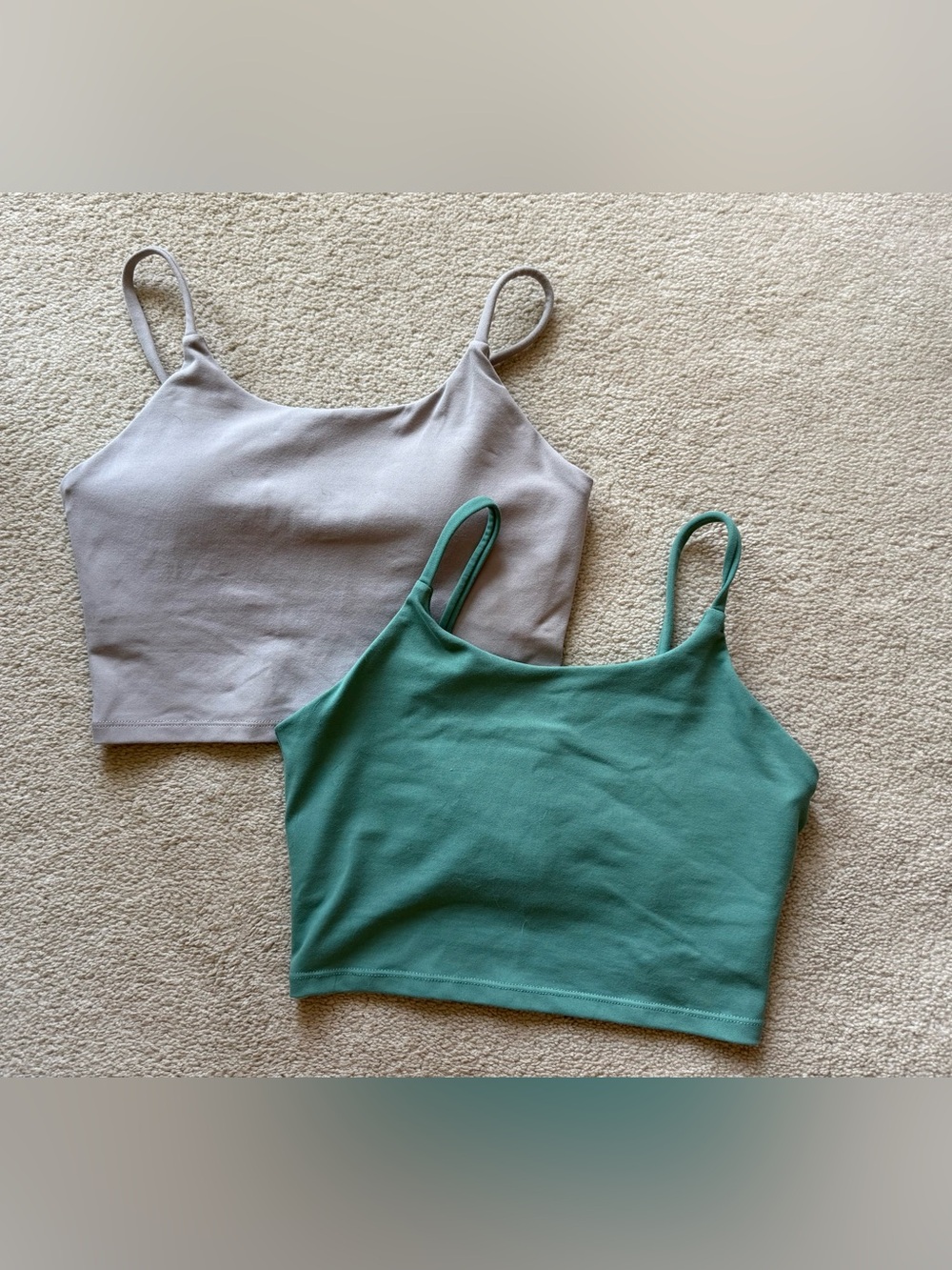 Bundle: two crop work out tops